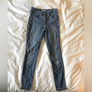 Madewell 10” Hi-Rise Skinny Jean - Size 26